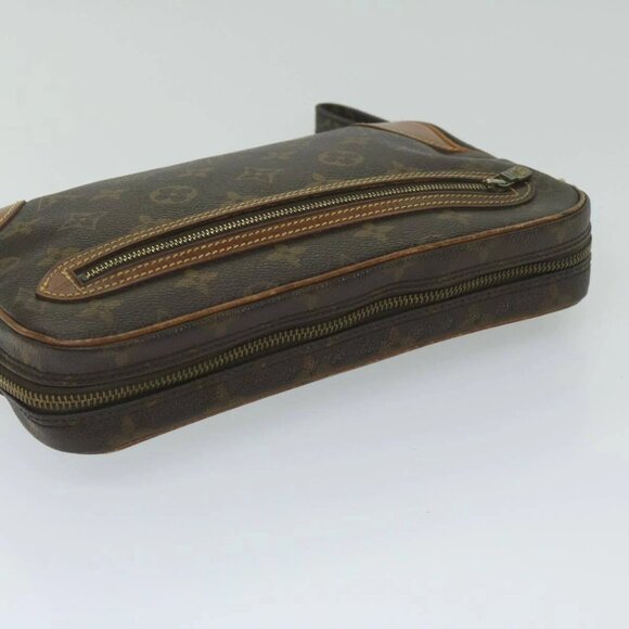 LOUIS VUITTON Monogram Marly Dragonne GM Clutch Bag M51825 LV Auth 59391 - Picture 7 of 16